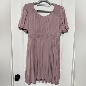 Torrid Mauve Mini Dress